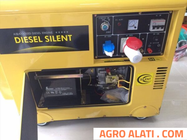 Agregat za struju bešumni dizel 8.5kw trofazni