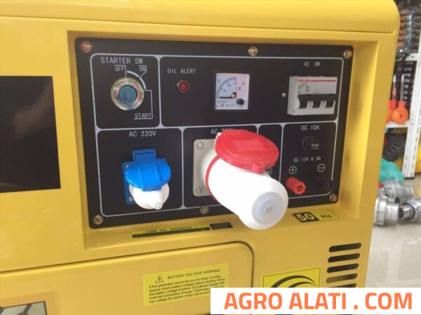 Agregat za struju bešumni dizel 8.5kw trofazni