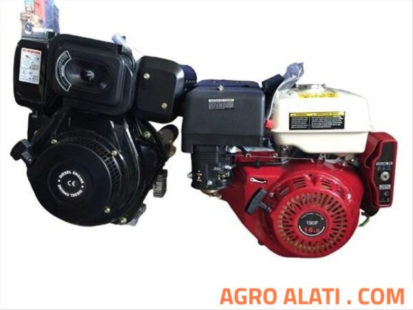 Benzinski motor 13ks na ključu, motor za motokultivator