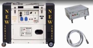 Bešumni dizel agregat 10kw Kipor sa automatikom