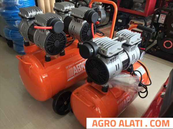Bešumni kompresor 50l sa 2 motora, kompresori