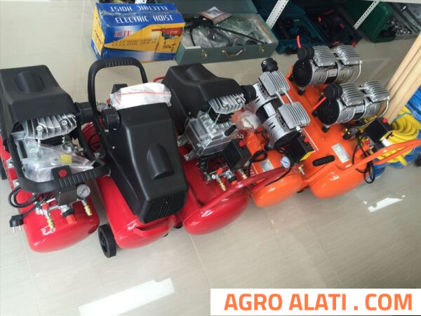 Bešumni kompresor 50l sa 2 motora, kompresori