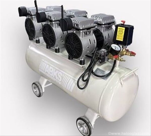 Bešumni kompresor 80l sa 3 motora, ABKS kompresor