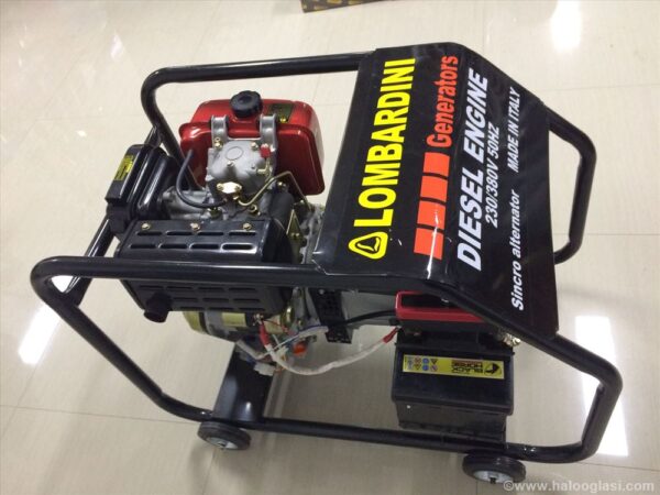 Dizel agregat Lombardini 10kw monofazni na ključu