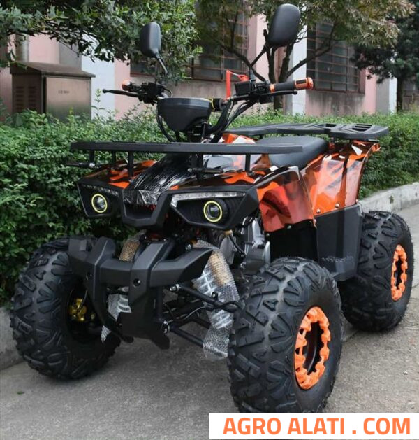 Kvad crveni 125 kubika, četvorotočkaš za decu