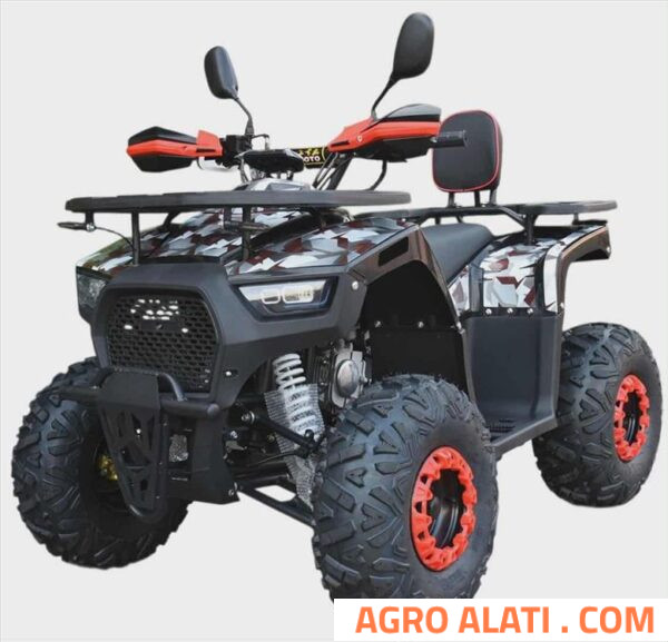 Kvad crveni 125 kubika, četvorotočkaš za decu