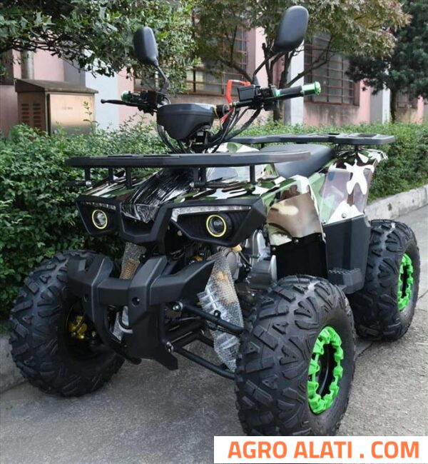 Kvad sivo plavi 125 kubika, četvorotočkaš za decu