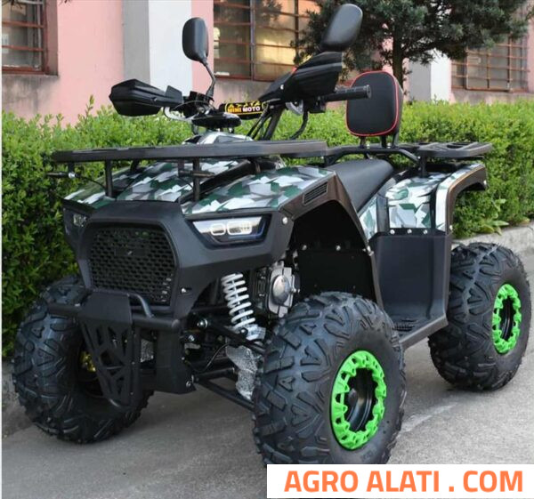 Kvad sivo plavi 125 kubika, četvorotočkaš za decu