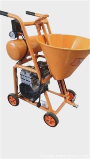 Mašina za malterisanje, Mašina za gletovanje