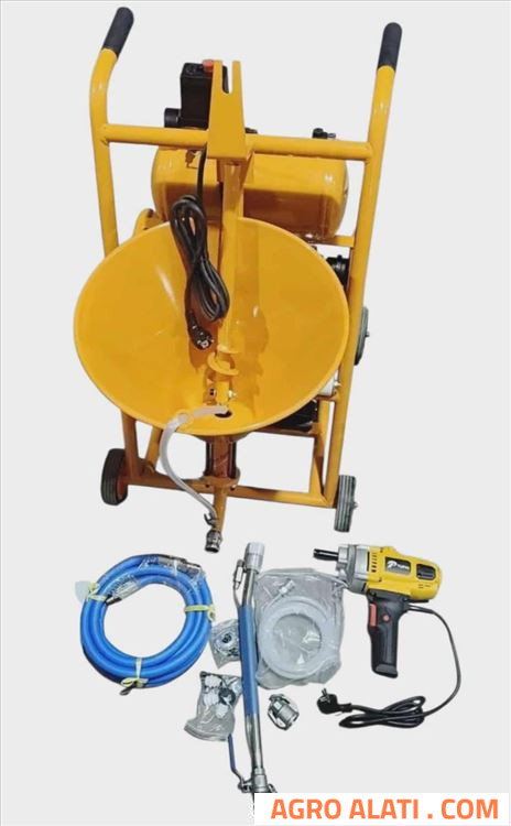 Mašine za gletovanje, Mašine za malterisanje